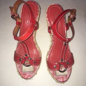 Coach Wedge Sandals